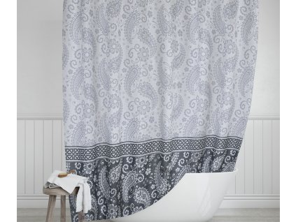 17609 17609 1 koupelnovy zaves sedy kasmir