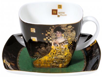 Goebel Klimt Kávový šálek s podšálkem Adele Bloch-Bauer