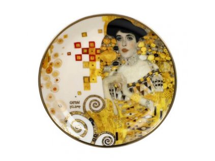 Goebel Klimt Mini talíř na zeď Adele Bloch-Bauer