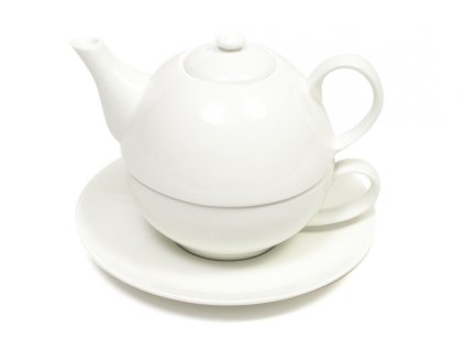 Maxwell and Williams White Basic Coupe čaj pro jednoho