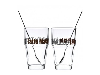 164201 leonardo solo 4 dilny set na latte macchiato