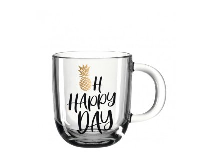164288 leonardo emozione hrnek 400ml oh happy day