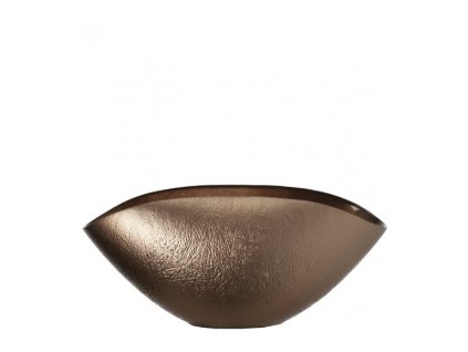 164372 leonardo como dekoracni miska 28 x14 cm bronzova
