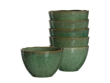 165281 leonardo matera keramicka miska 15 cm zelena