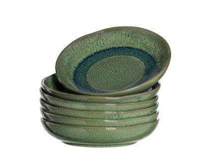 165284 leonardo matera keramicky talir hluboky 21 cm zeleny
