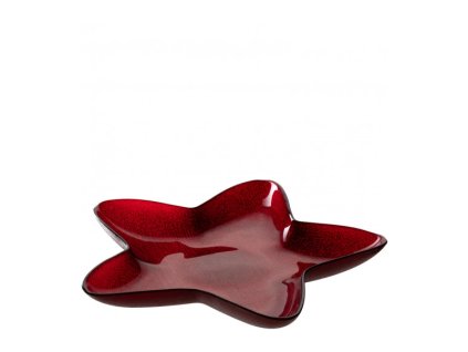 165887 leonardo miska hvezdice 29 cm cervena autentico