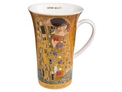 Goebel Klimt Vysoký hrnek Polibek