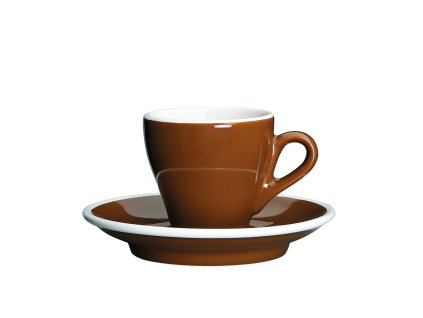Šálek na espresso MILANO, hnědý, 5 cl, Cilio