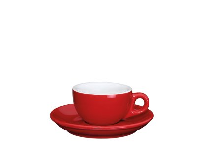 Šálek na espresso ROMA, červený, 5 cl, Cilio