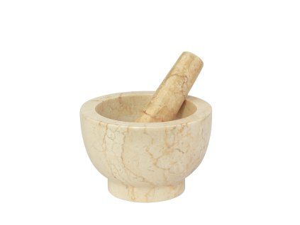 Hmoždíř mramorový béžový 9 cm, Cilio