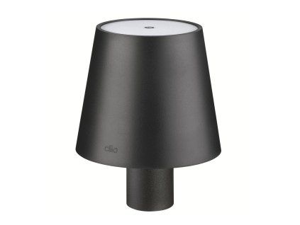 LED lampa na láhev LUCE, černá, Cilio