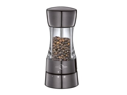 Mlýnek na sůl nebo pepř MONACO 14 cm šedý, Küchenprofi