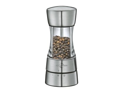 Mlýnek na sůl nebo pepř MONACO 14 cm šedý, Küchenprofi