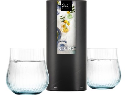 211739 eisch 2 univerzalni sklenice 113 9 aqua v darkove tube