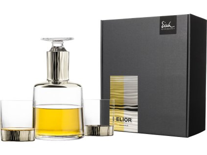 211985 eisch elior whisky set s platinou v darkove krabicce