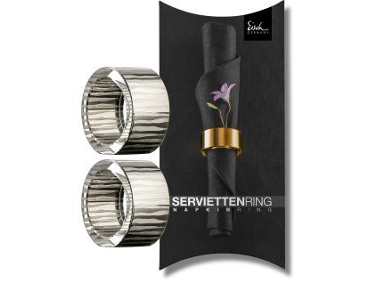 211997 eisch elior sada 2 krouzku na ubrousky platina