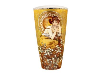 Goebel Mucha Váza Topaz
