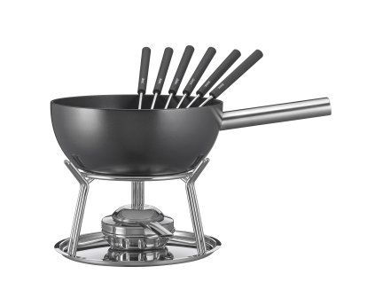 Fondue sada ALUMINIM INDUKTION černá 23 cm, Spring