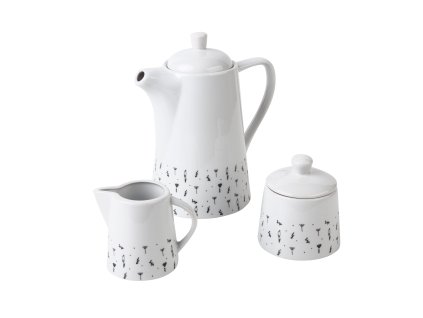 2257 3 5dilna souprava herbs konvice 1000ml mlecenka 200ml cukrenka 250ml