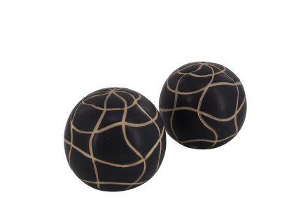 12583 dekorace koule native 13cm set 2ks