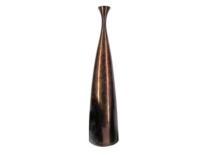 5997 dekoracni vaza 14x21x89cm medena