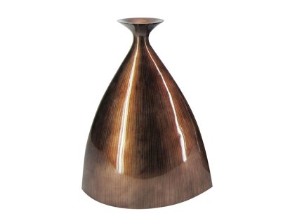 6018 2 6018 dekoracni vaza 20x36x45cm hnedoseda