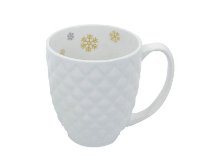 Hrnek Cross Vánoce, 500ml, zlatá vločka