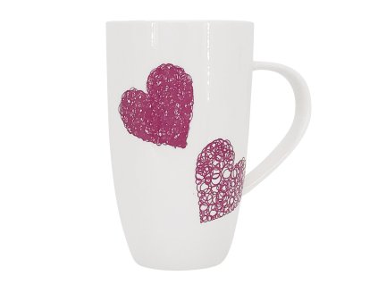 Hrnek Hearts C, 600 ml
