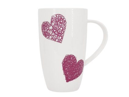 Hrnek Hearts D, 600 ml