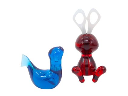 10367 2 10367 kancelarsky set drzak na pasku lachtan a stojan s nuzky kralik