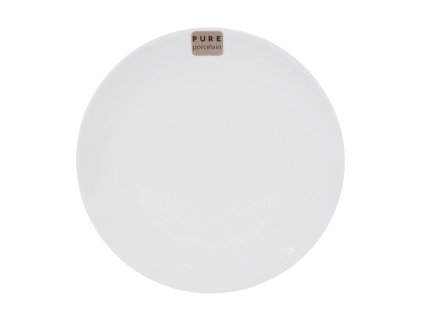 Mělký talíř Pure – materiál porcelán, ø 26 cm, barva bílá.