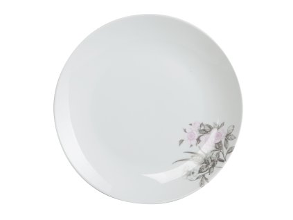 Mělký talíř Rose White 27cm