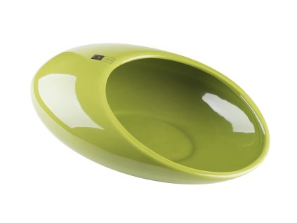 1237 4 designova porcelanova misa bean zelena