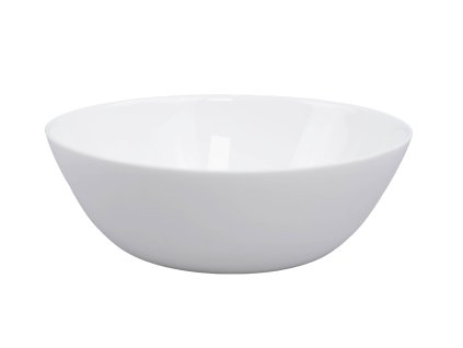 Miska Aura Opal – materiál opálové sklo, ø 15 cm, bílá.