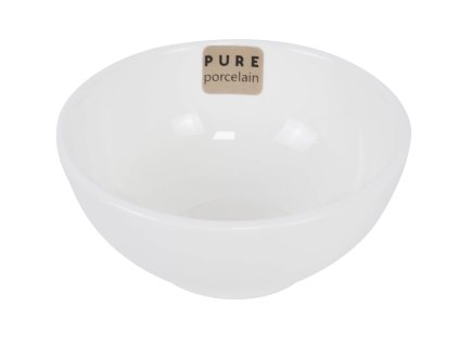 Miska Pure – materiál porcelán, ø 15 cm, barva bílá.
