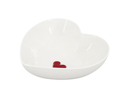 25676 misticka srdce valentyn 12 5cm bila cervena