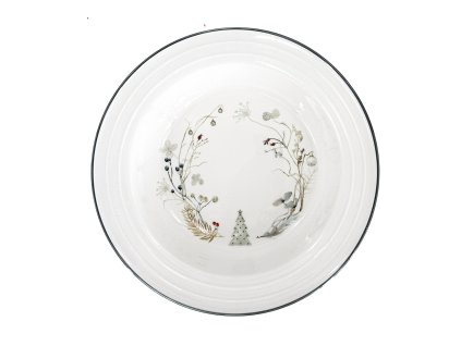 Polévkový talíř Vánoční Nostalgie, 22cm