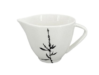 Porcelánová mléčenka Wild 150ml, kombinace nadčasového designu a bílého porcelánu.