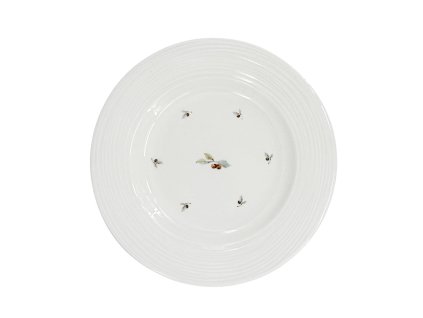 25454 dezertni porcelanovy talir s rustikalnim vzorem bobuli idealni na servirovani sladkosti