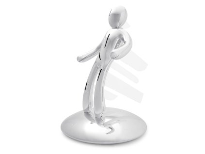 1672 stojan na noze woodoo stribrna