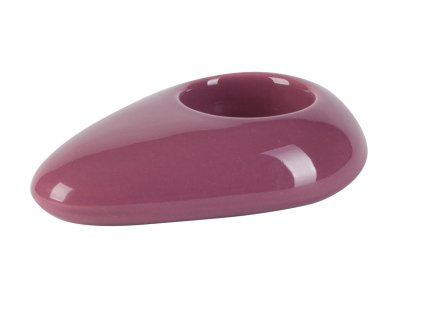 1462 svicen stone 12x8x3cm fialova