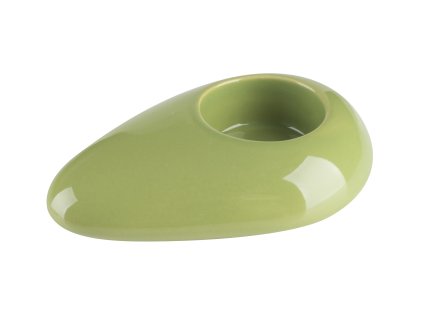 1447 svicen stone 12x8x3cm zelena