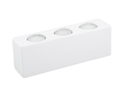 1186 svicen quadro 3 22x6x8cm bila