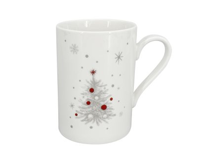 Vánoční hrnek - na čaj, na kávu, Koleda, vánoční dekor, materiál porcelán, objem 400 ml