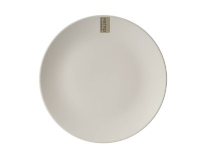 Mělký talíř Metro – materiál keramika, ø 26,5 cm, barva smetanová.