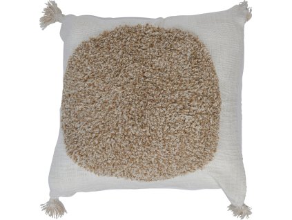 16596 dekoracni polstar circle 45x45cm bezovy