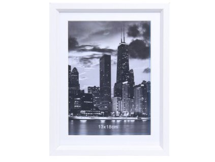 Fotorámeček 24 x 19 cm, bílý