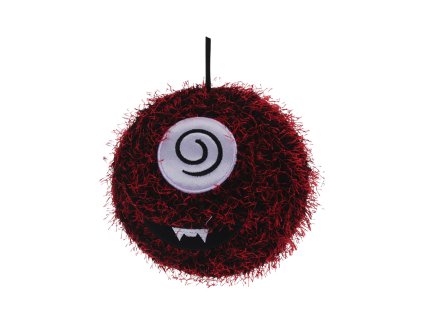 10451 chlupaty mic s oblicejem cervena