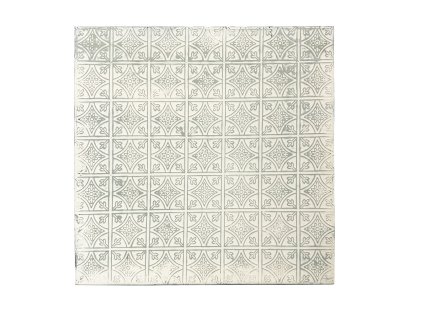 15384 nastenna dekorace 50x50cm smetanova