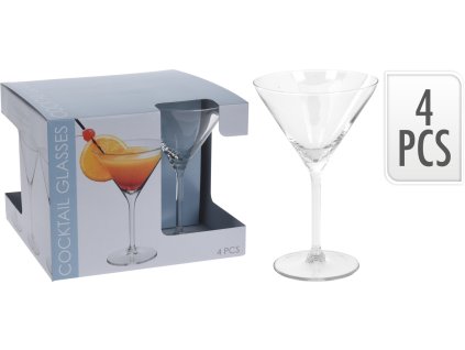13795 sklenice na koktejl classic 260ml set 4ks